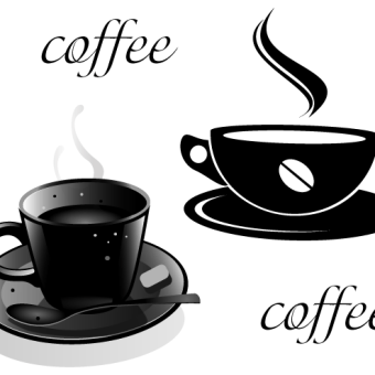 340x340 Coffee Cup Free Vector Illustration 123freevectors