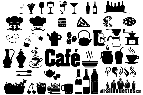 600x400 Free Cafe, Restaurant Icons Amp Symbols Free Psd Files, Vectors
