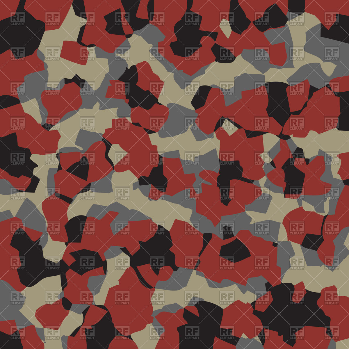 1200x1200 Camouflage Seamless Pattern Vector Image Vector Artwork Of