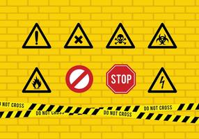 286x200 Caution Tape Free Vector Art