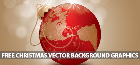 595x275 26 Free Christmas Vector Background Graphics Vector Graphics