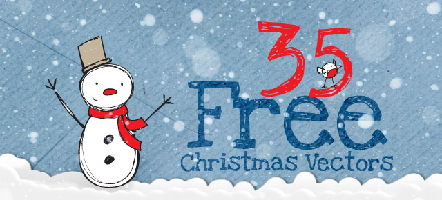 640x290 Free Christmas Vector Clipart