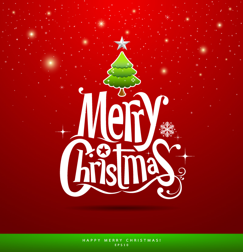 800x830 Merry Christmas Vector Free Download