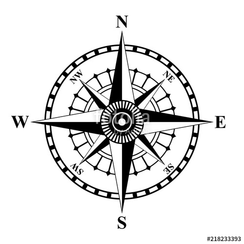 Free Compass Rose Vector at GetDrawings | Free download