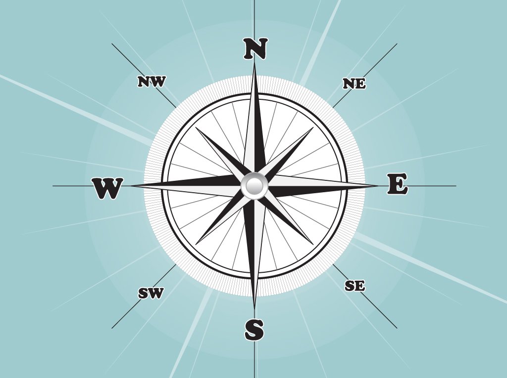 1024x765 Compass Rose Vector Vector Art Amp Graphics