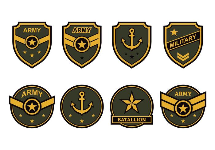 700x490 Army Crest Vector