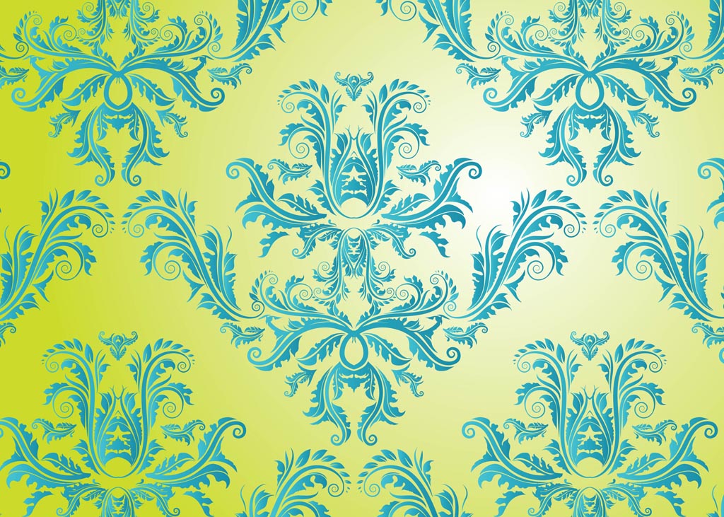 1024x731 Free Damask Vector Pattern Vector Art Amp Graphics