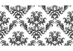 286x200 Damask Free Vector Art