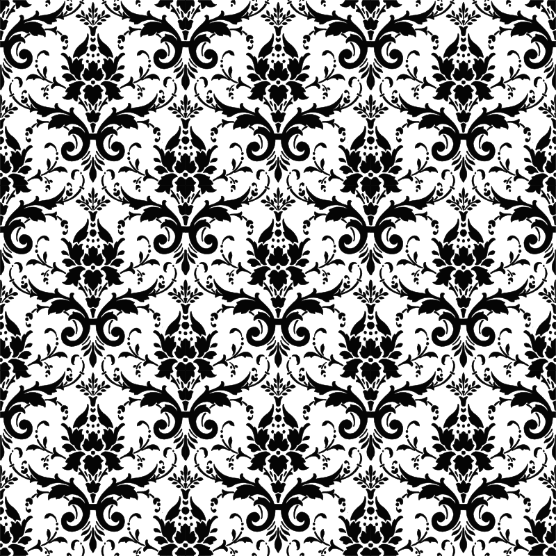 800x800 Damask Tile Free Vector 4vector