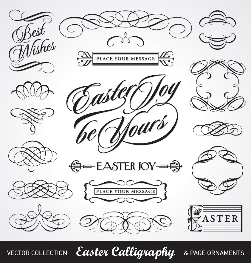 842x884 Vector Art Decorative Word Free Vector 4vector