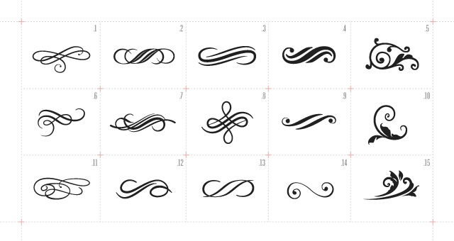 640x340 Vintage Vector Ornaments Vol1 Decorative Vectors Pixeden