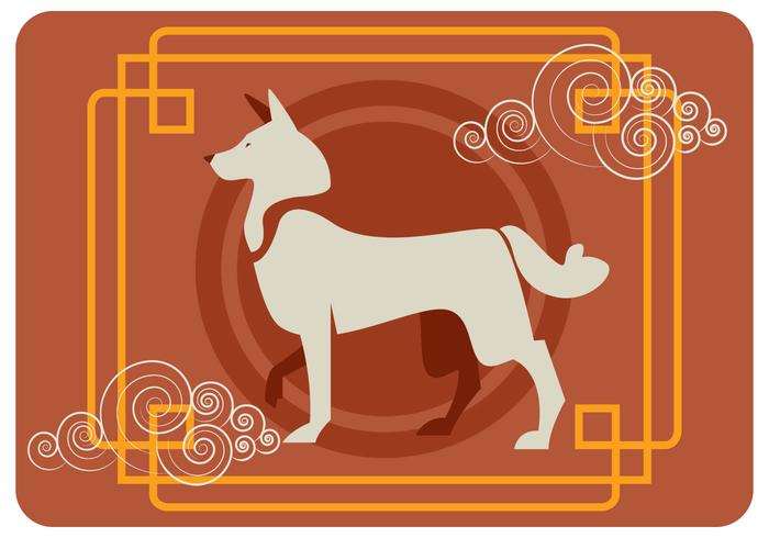 700x490 Chinese New Year Of The Dog Vector