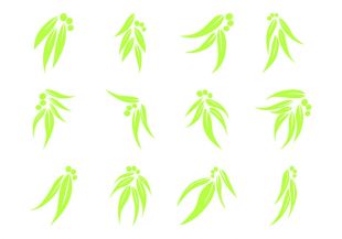 310x217 Eucalyptus Pattern Free Vectors Ui Download