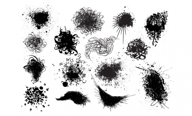 645x391 Drawn Explosion Vector