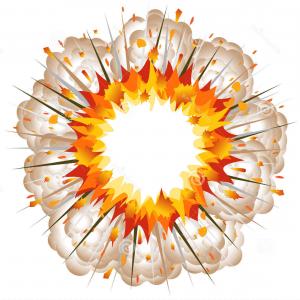 300x300 Royalty Free Stock Images Explosion Vector Illustration Image