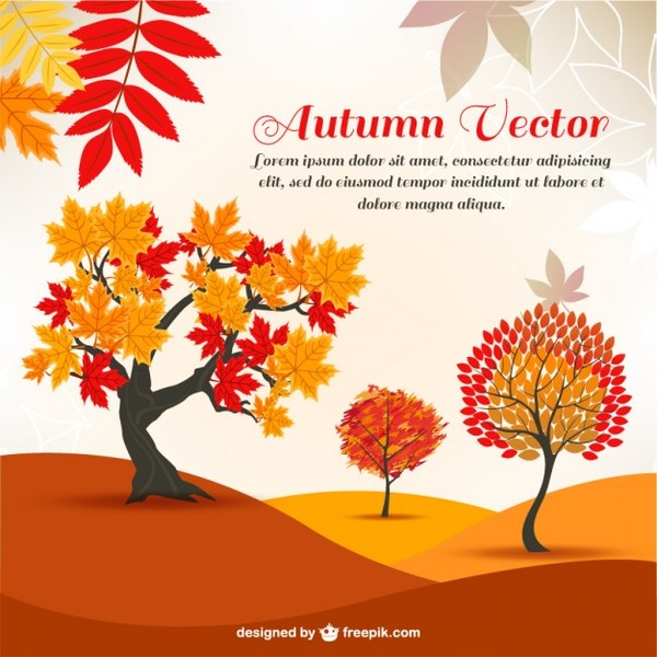 600x600 Autumn Background Vectors Download Free Vector Art