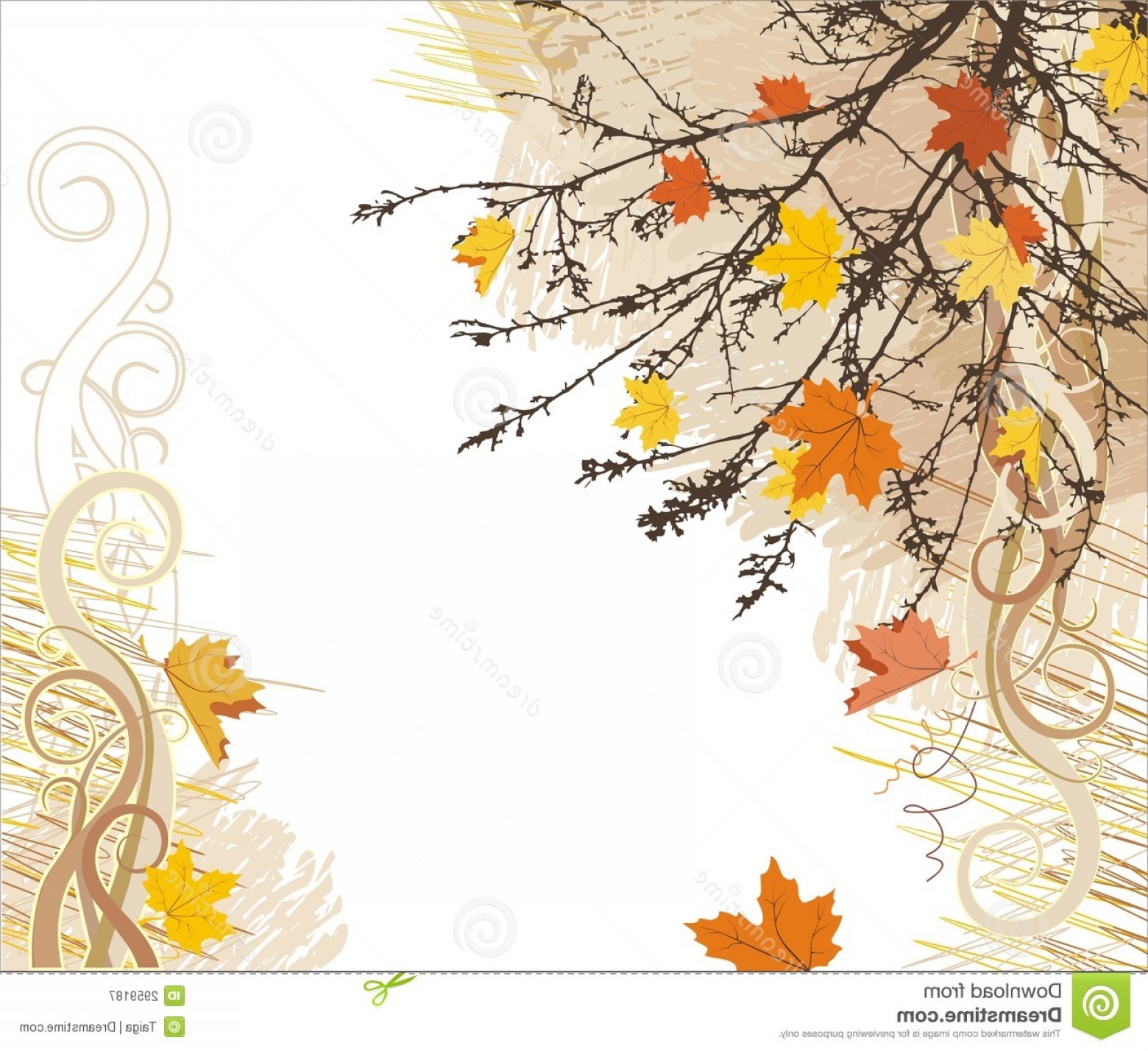 1560x1428 Royalty Free Stock Photography Autumn Vector Background Image