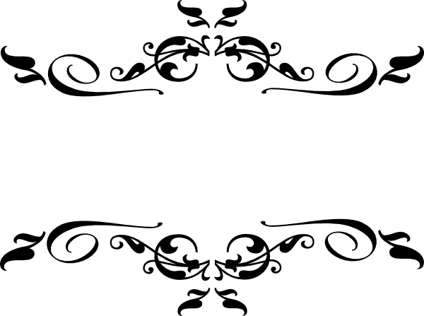 600x447 Filigree Heart Border Clipart