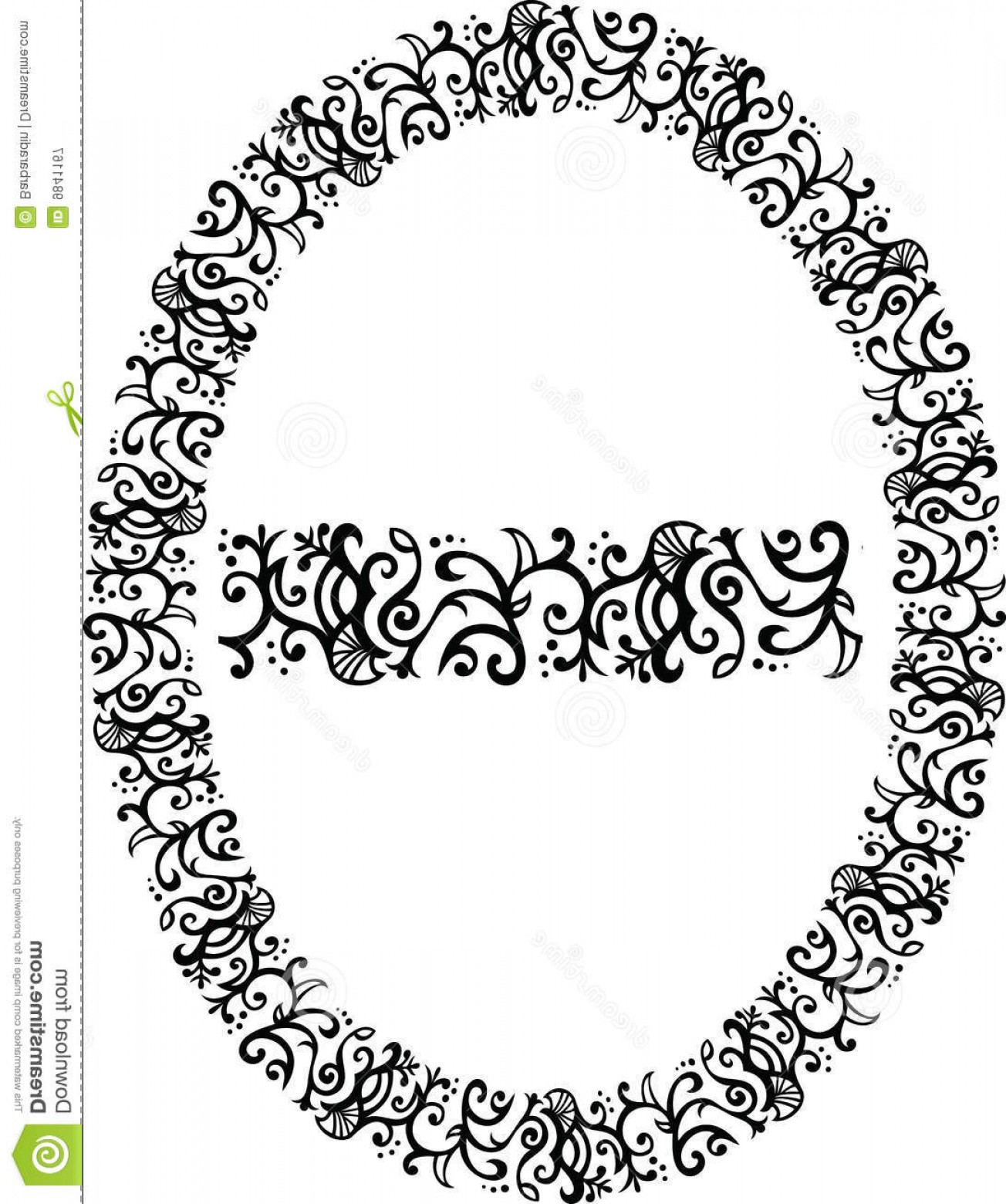 1304x1560 Royalty Free Stock Photography Filigree Vector Border Image