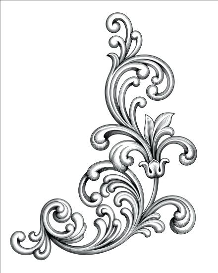 440x550 Filigree Frame