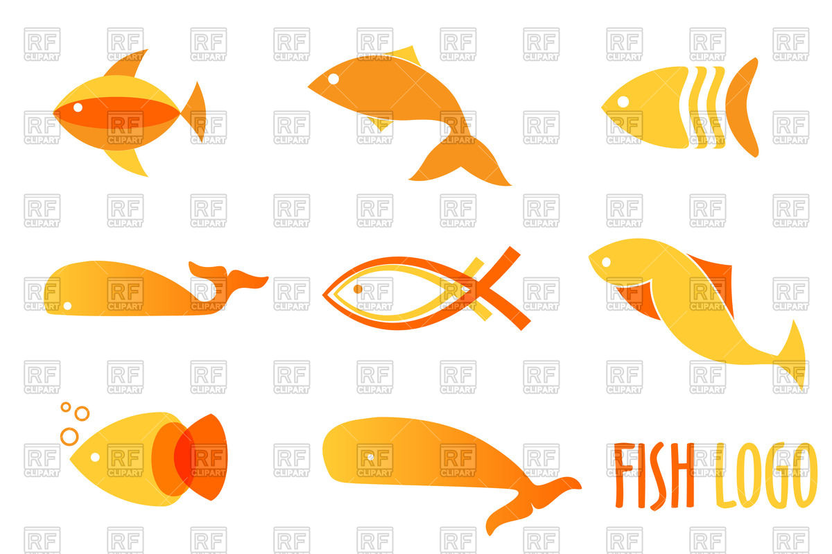 1200x799 Fish Simple Icons Vector Image Vector Artwork Of Plants And