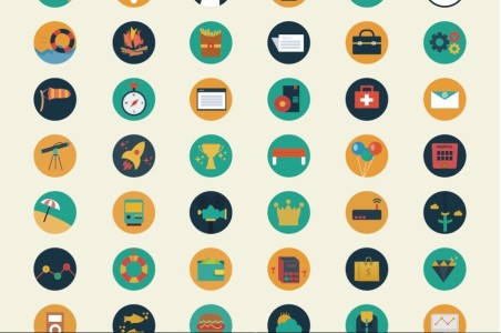 452x300 110 Flat Icons Vector Eps Free Download Free Psd,vector,icons