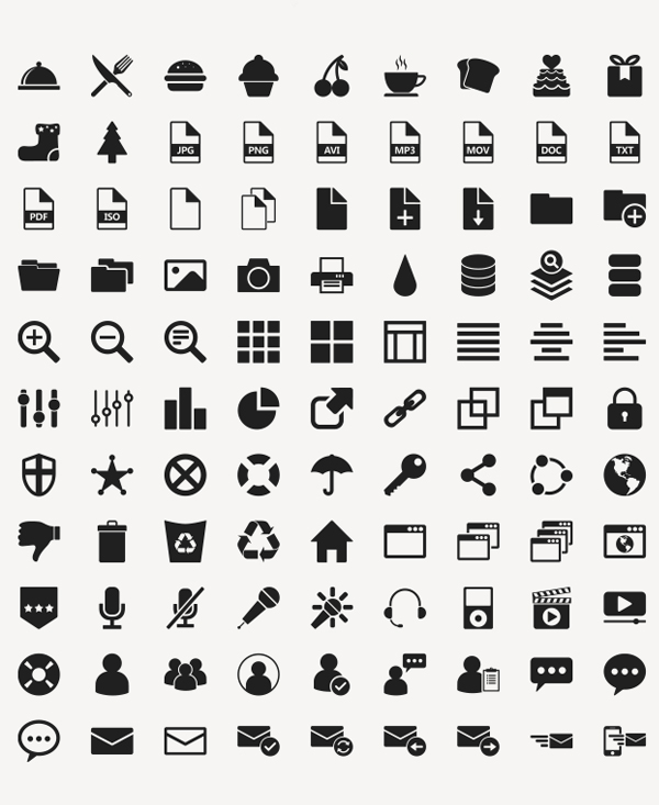 600x733 Free Flat Vector Icons Pack Icons Graphic Design Junction