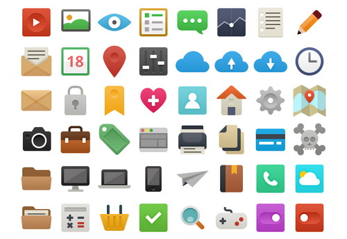 500x344 Best Set Of High Definition Free Flat Icons