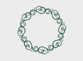 270x200 Free Floral Vector Graphics