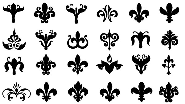 600x340 Free Graphics Vintage Vector Flowers And Floral Ornament Sets