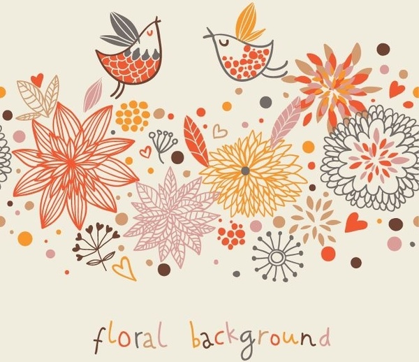 600x518 Stylish Floral Vector Background Free Vector In Encapsulated