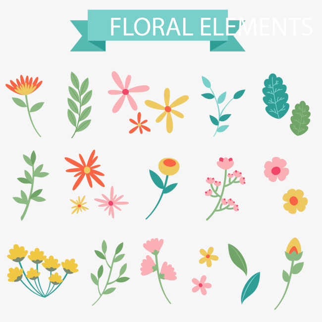 650x651 Vector Floral Elements, Floral Vector, Flowers, Leaf Png And