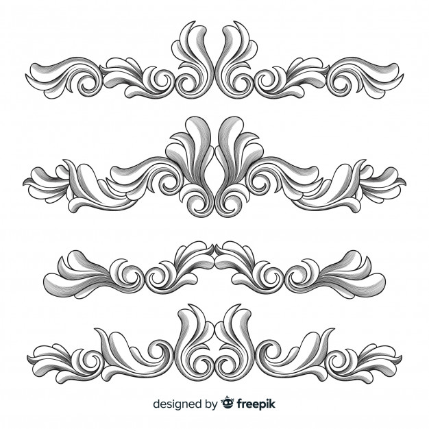 626x626 Floral Border Vectors, Photos And Psd Files Free Download