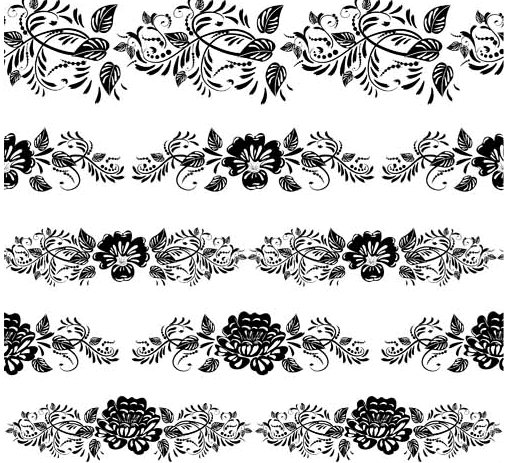 509x463 Floral Borders Free Vector Ai Format Free Vector Download
