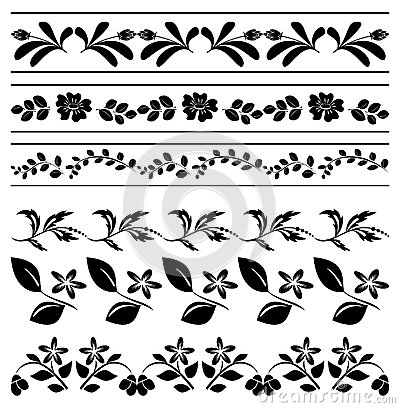 400x408 Floral Borders Free Download