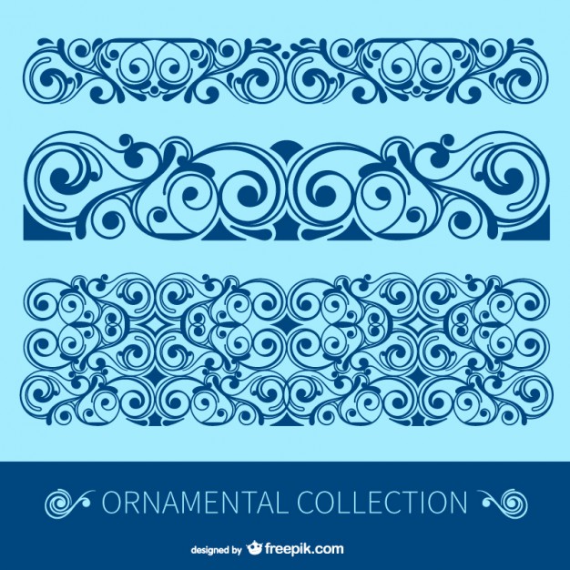 626x626 Antique Floral Borders Vector Free Download