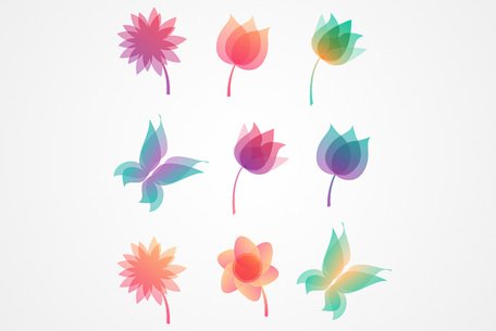 456x305 Free Flower Vector Icons (Free) Clipart And Vector Graphics