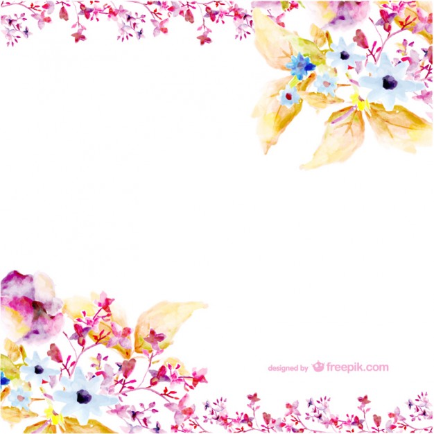 626x626 Watercolor Flowers Vector Art Vector Free Vector Download In .ai