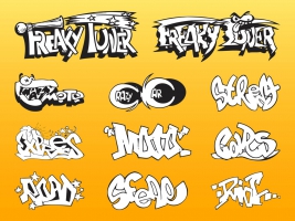 267x200 Graffiti Vector Free Vector Graphic Art Free Download (Found 675