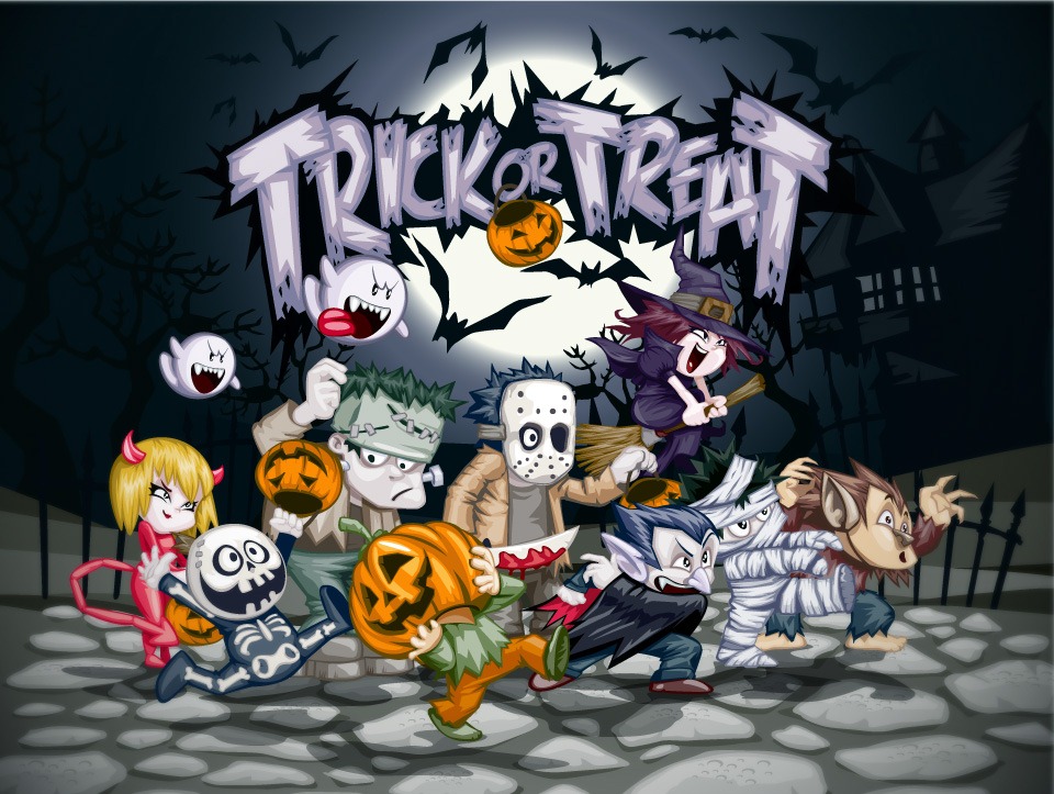 960x723 Free Halloween Vector Art Pack Free Vector Graphics All Free