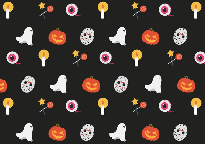 700x490 Free Vector Pattern Halloween
