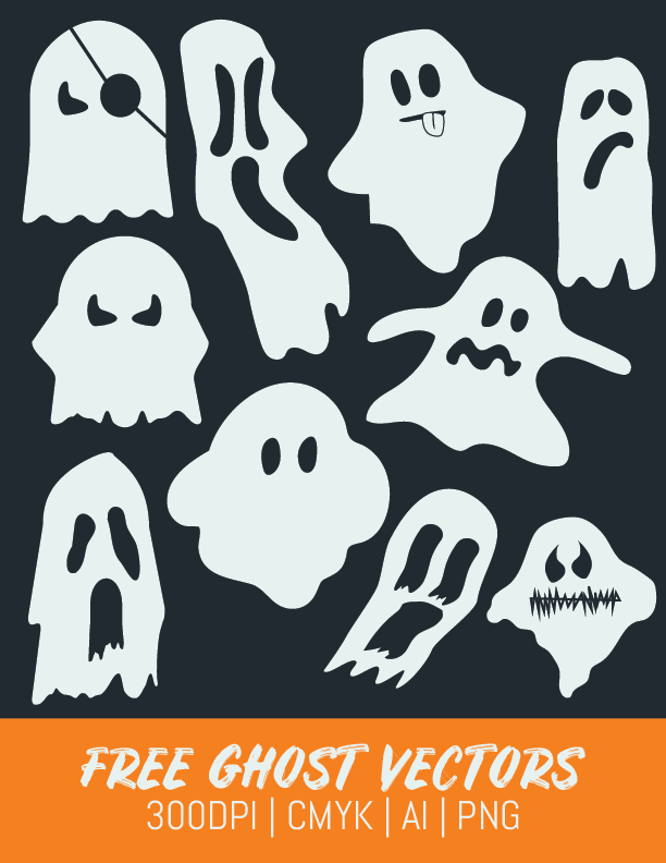 612x792 Free Ghost Vectors For Halloween Vector Graphic Available For Free