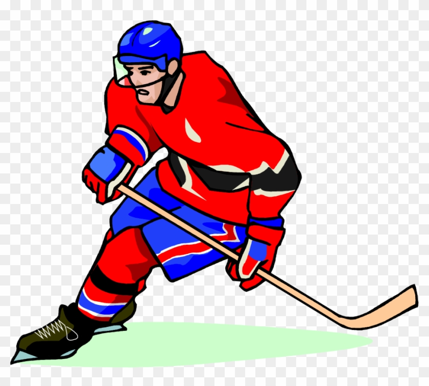 840x757 Free Hockey Player Vector Art Clip Art Image From Free