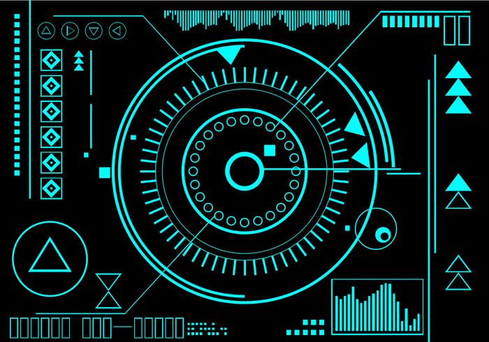 700x490 Hud Infographic Free Vector