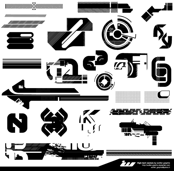 600x590 Free Hi Tech Vector Pack Psd Files, Vectors Amp Graphics