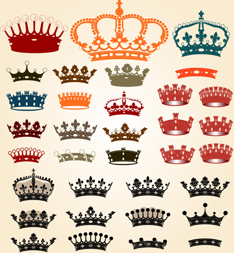 479x517 Different Royal Crown Colored Vectors Free Vector In Encapsulated