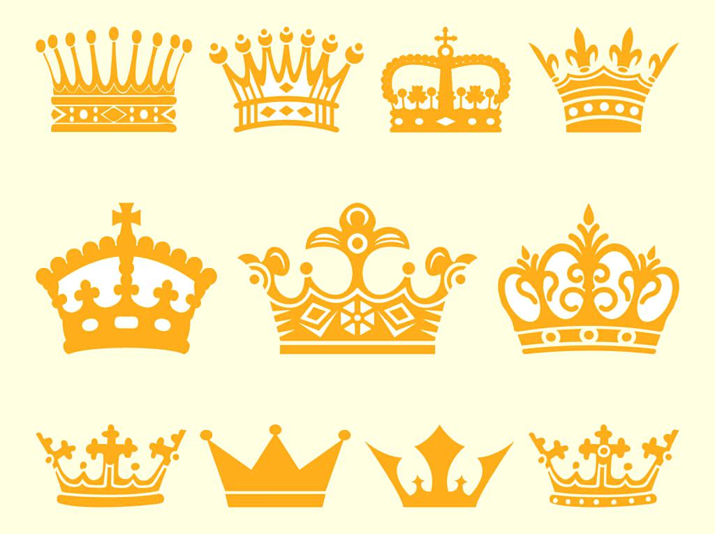 1024x765 King And Queen Crown Set Free Crown Vectors Illustrations Prom