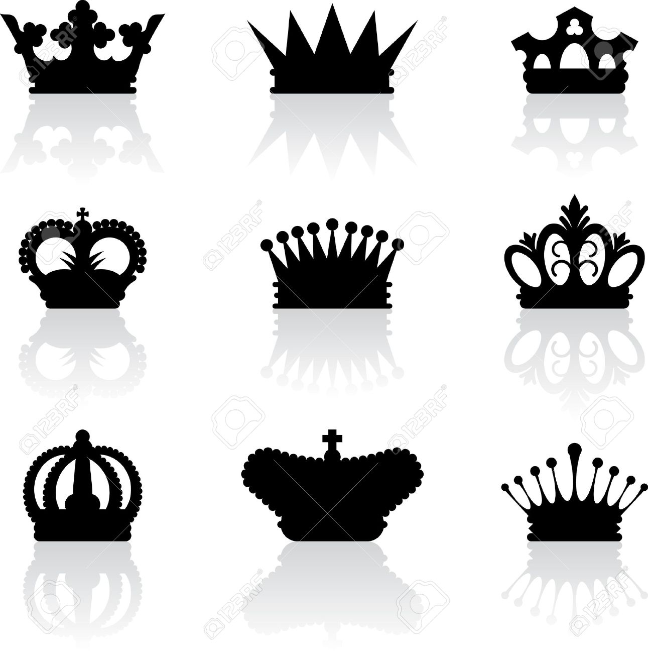 1291x1300 King Crown Vector Black And White Download Black And White