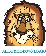 179x218 Lion Head 3 Free Vector 4vector