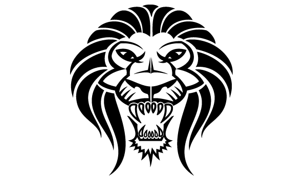 600x351 Lion Head Vector Illustration Wizard Of Oz Lions